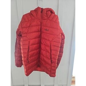 Rab Men's Microlight Alpine Down Jacket - Red - New Without Tags - Size L